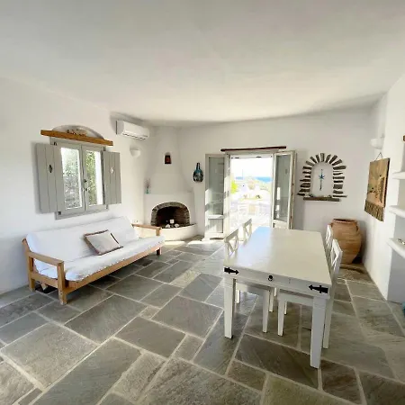 Cozy & Simple Cycladic House With Sea-view Casa vacanze Alikí