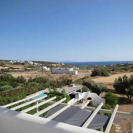 Cozy & Simple Cycladic House With Sea-view 펜션 Alikí